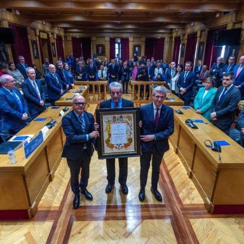 José Quiroga recibe, a título póstumo, a distinción de Fillo Predilecto da provincia de Ourense