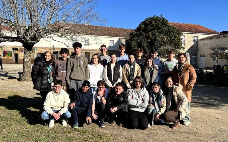 Intercambio de alumnado entre Ponteareas e Bruxelas