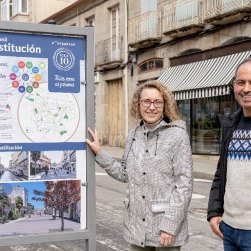 Concello de Ponteareas instala o ‘Metrominuto’ no seu centro urbano