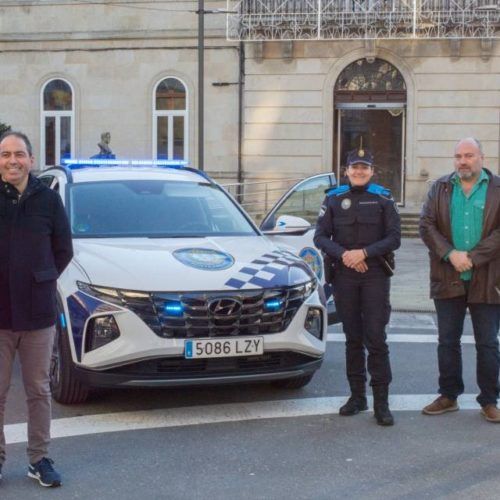 Novo vehículo todoterreo para a Policía Local de Ponteareas