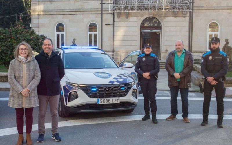 Novo vehículo todoterreo para a Policía Local de Ponteareas