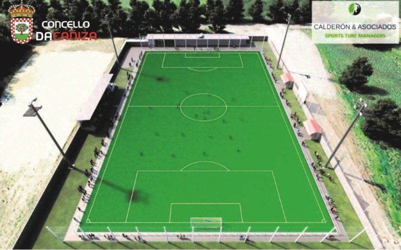 Mellora integral do campo de fútbol da Cañiza