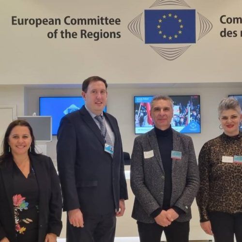BNG Ourense reuniuse en Bruxelas co Comité das Rexións e a Comisión Europea