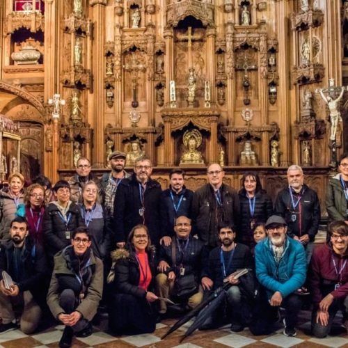 Grande acolhida na visita à Catedral de Santiago no âmbito da conferência ‘A Língua e o Reino, entre Compostela e Braga’