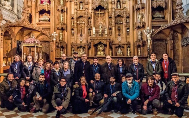 Grande acolhida na visita à Catedral de Santiago no âmbito da conferência ‘A Língua e o Reino, entre Compostela e Braga’