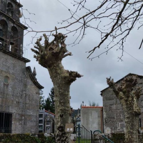 O Covelo mellorará a contorna da igrexa de Santiago