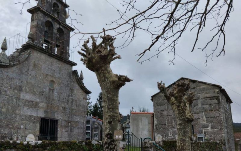 O Covelo mellorará a contorna da igrexa de Santiago