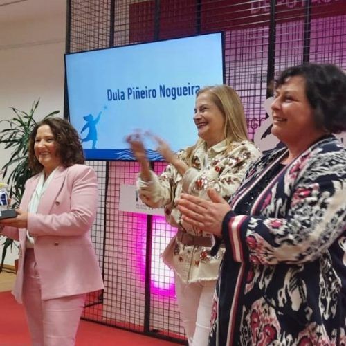 A mariscadora ‘Dula’ Piñeiro recibe o Premio “Muller Salgada 2023”