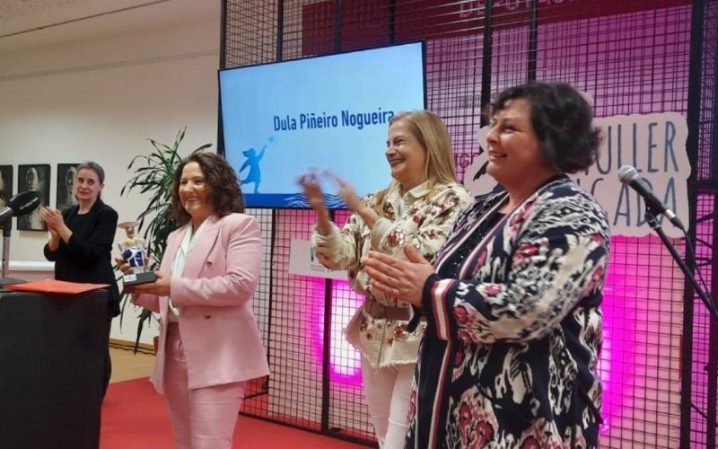 A mariscadora ‘Dula’ Piñeiro recibe o Premio “Muller Salgada 2023”