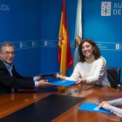 Xunta de Galicia e Concello do Pereiro de Aguiar humanizarán a contorna da Casa do Concello