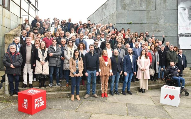 PSdeG-PSOE Pontevedra renova nun 35% as súas candidaturas de cara ao 28M