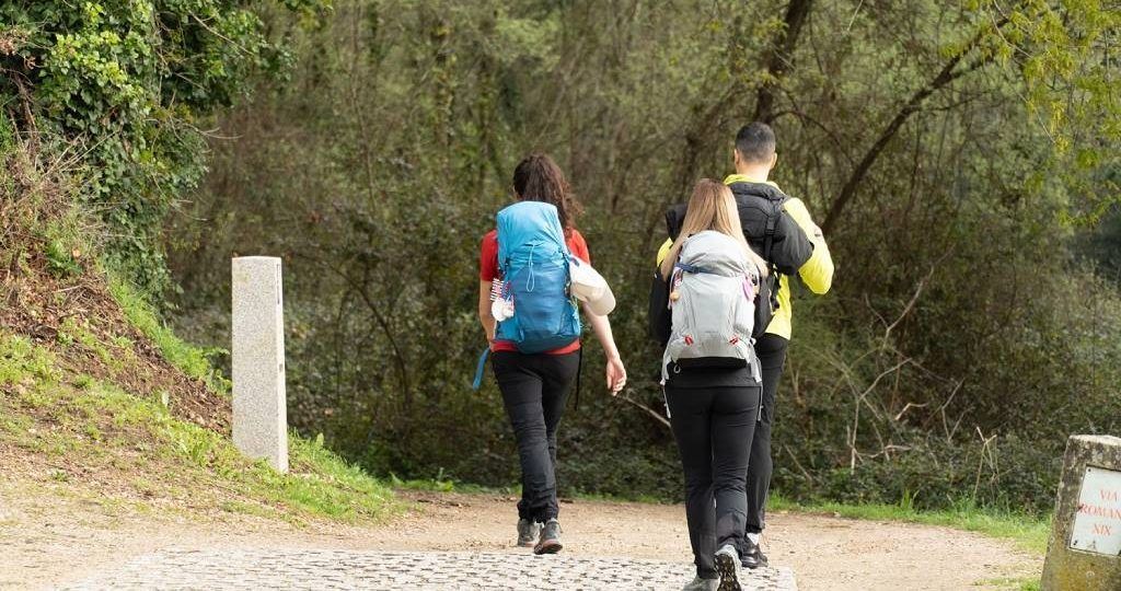 O Camiño Portugués por Tui bateu rexistros en febreiro