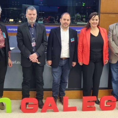 Reclaman no Parlamento Europeo o fin da discriminación do galego en Galicia