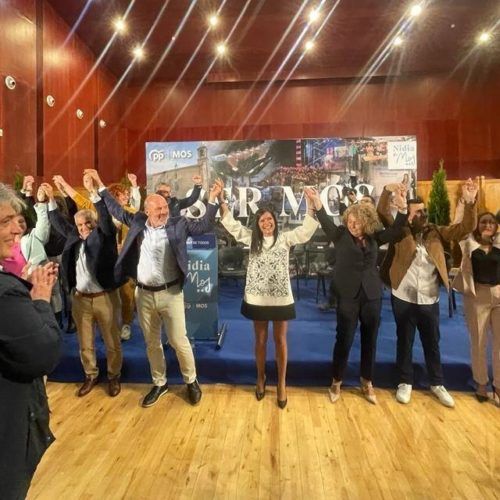 A alcaldesa Nidia Arévalo (PPdeG) completa o seu equipo electoral en Mos