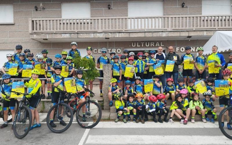 O ciclismo faise presente no Porriño