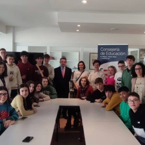 Viaxe Erasmus a Bruxelas do colexio La Inmaculada de Ponteareas