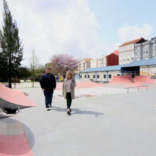 Inauguración do skatepark de Ponteareas