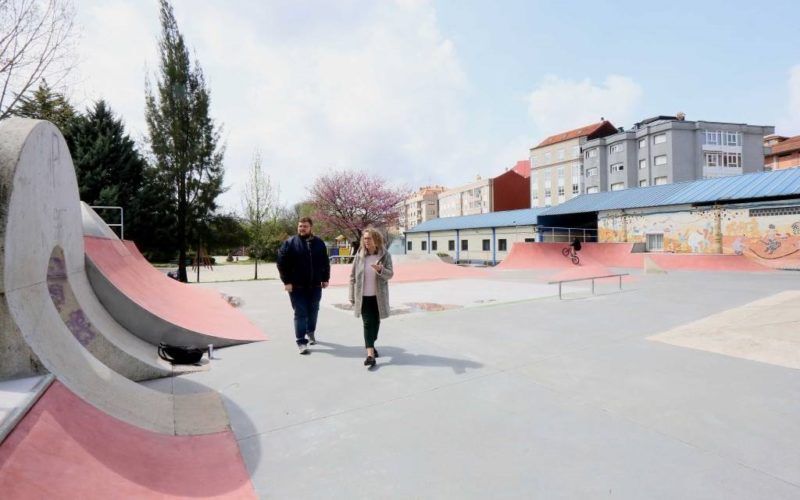 Inauguración do skatepark de Ponteareas