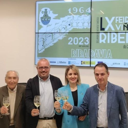 Ribadavia celebrará a Feira do Viño do Ribeiro os días 28, 29 e 30 de abril