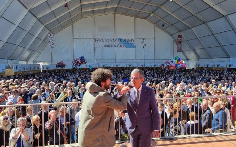 O actor Xosé Antonio Touriñán pronunciou o pregón da XLIII Feira do Viño de Sober