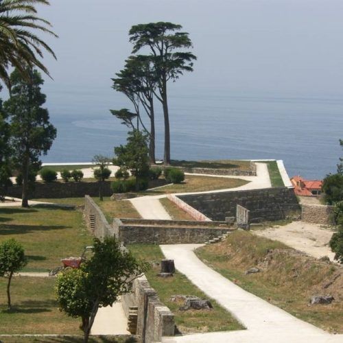 Transformación paisaxística do Castelo de Santa Cruz na Guarda