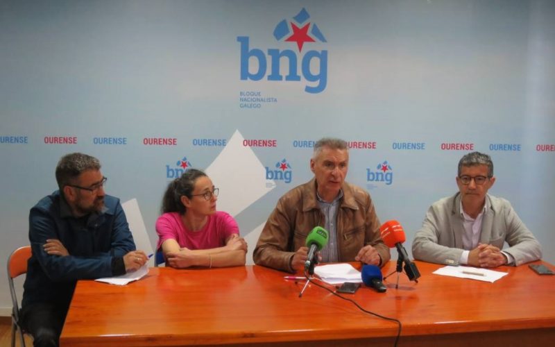 BNG: “O PP debe aclarar se Baltar segue a ser candidato a presidir a Deputación de Ourense”