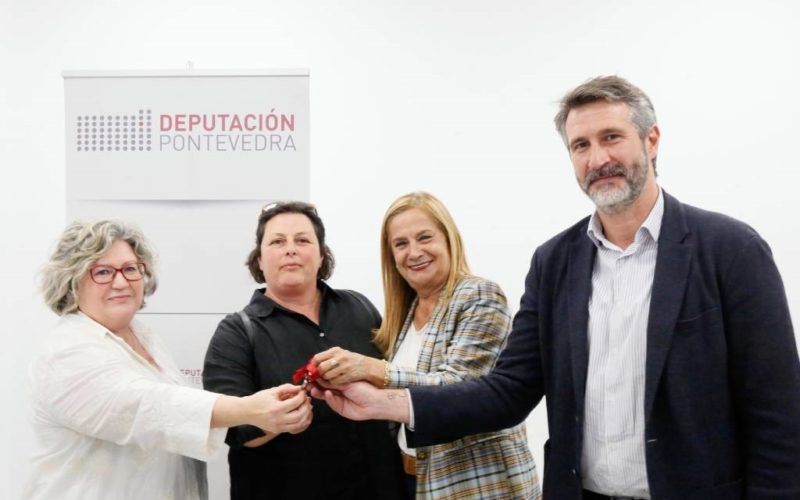 Deputación entrega en Vilagarcía as chaves do local para a asociación “Mulleres Salgadas”