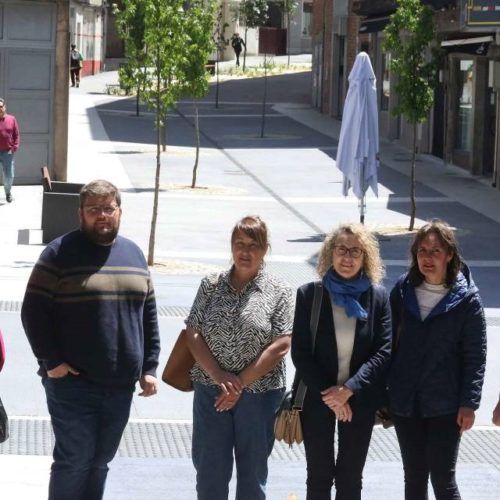 Ponteareas xa goza do seu primeiro camiño escolar seguro