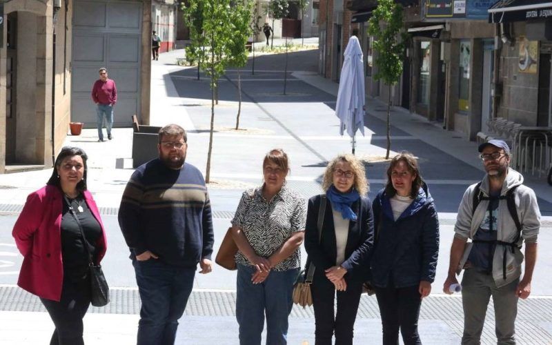 Ponteareas xa goza do seu primeiro camiño escolar seguro