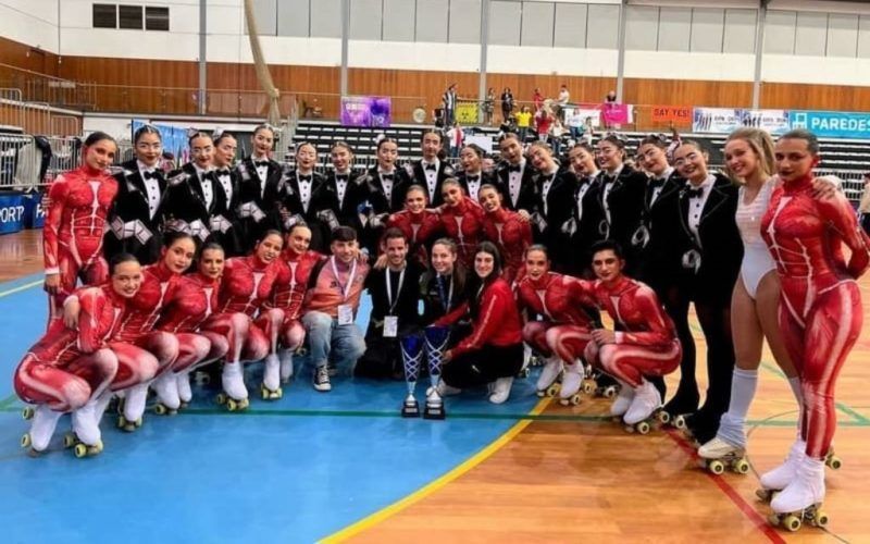 O CPA Condado, bronce no Campionato de Europa de Grupos de Show