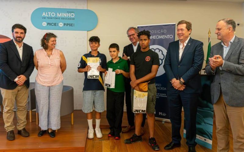 Aluno do Alto Minho desenha moeda que vai entrar em circulação em 2024