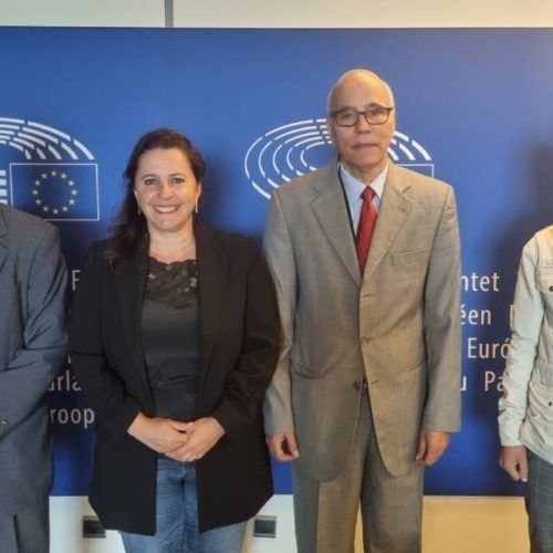 Ana Miranda (BNG) reuniuse coa delegación do Fronte Polisario ante a UE