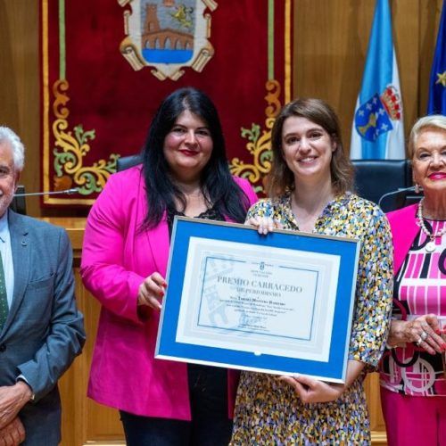 Tamara Montero, Premio de Xornalismo “Xosé Aurelio Carracedo”