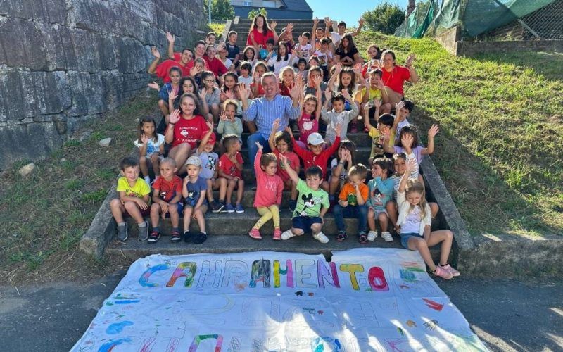 En marcha o campamento urbán “Eu Quero Ser” na Cañiza