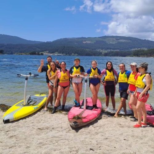 “Depo Auga” pola ría de Vigo e a Illa de San Simón