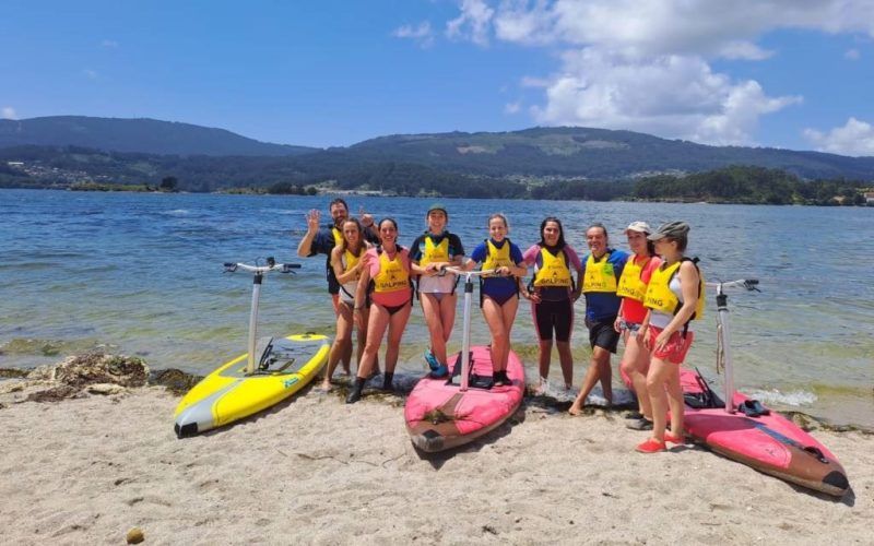 “Depo Auga” pola ría de Vigo e a Illa de San Simón