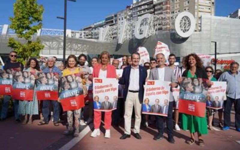 Vigo deu inicio á campaña electoral do 23X