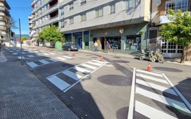 Concello de Ponteareas reabre a rúa Vidales Tomé para mellorar a mobilidade