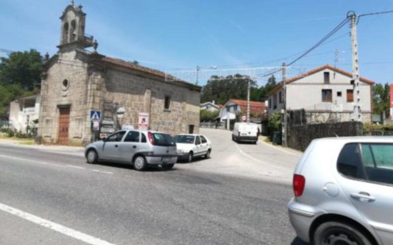 A licitación a seguridade viaria na EP-2703 entre Pazos de Borbén e Ponteareas