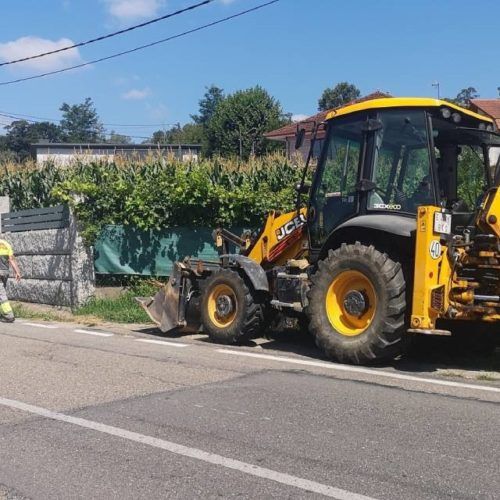 Iniciadas as obras da CP-9002 en Alxén (Salvaterra)