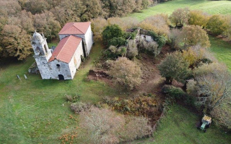 Sondaxes arqueolóxicas no mosteiro de San Xoán de Camba de Castro Caldelas