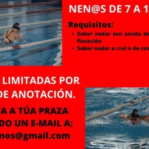 Portas abertas no Club de Natación de Mos