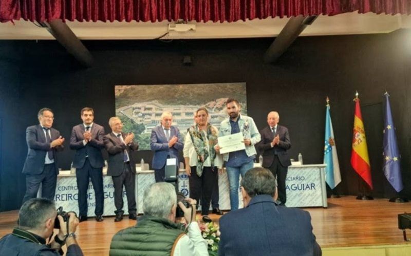 O Colexio de Xornalistas recibe o recoñecemento do Centro Penitenciario de Ourense