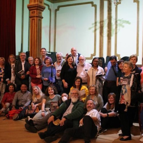 Presentación de “Pasos na Azotea” no Liceo de Ourense