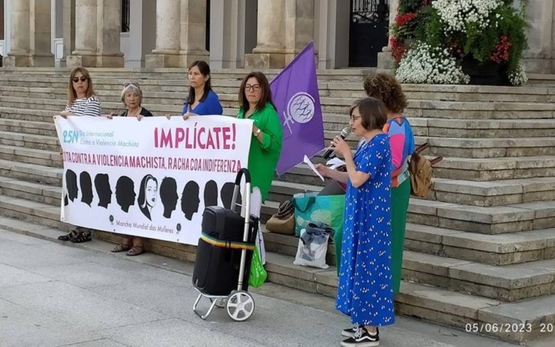 Marcha Mundial das Mulleres da Louriña esixe local ao Concello do Porriño