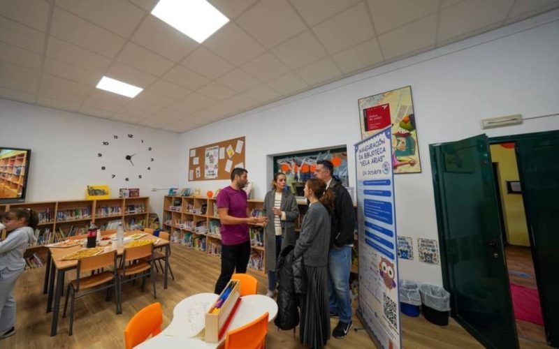 CEIP Nosa Señora dos Remedios de Ponteareas amplía a súa biblioteca escolar