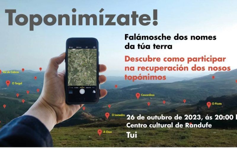 A campaña Toponimízate chega a Tui