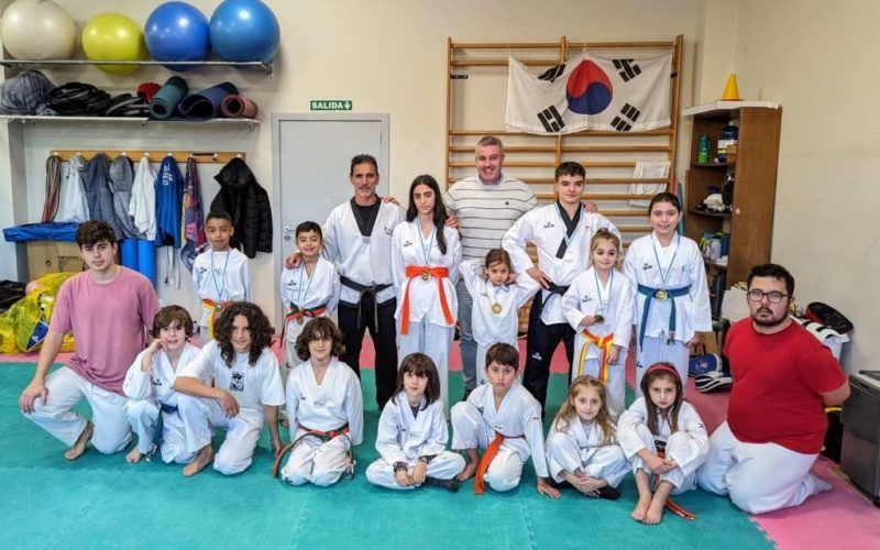 O Taekwondo da Cañiza triunfa na Copa Xunta de Galicia