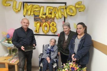 A covelense Concepción Val Cousiño achegou ao seu 108 aniversario