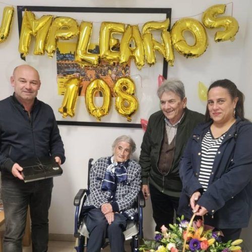 A covelense Concepción Val Cousiño achegou ao seu 108 aniversario